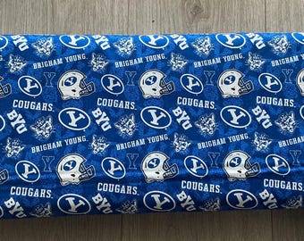 BYU College Prints -Brigham Young Tone on Tone Cotton  BYU-1178 - More On The Way