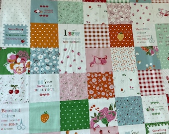 Cotton Nook - End of Bolt 2 Yards -  C17978 - By Minki Kim for Riley Blake