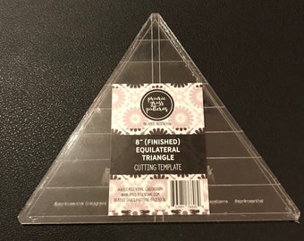 April Rosenthal 8" Equilateral Triangle Template