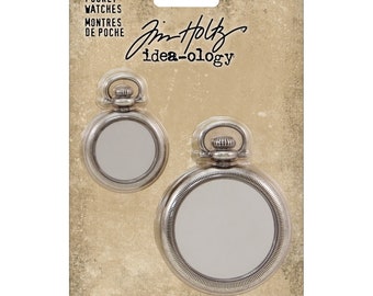 Pocket Watch Case by Tim Holtz - Advantus - TH93960