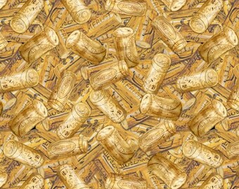 Wilmington Prints, Tuscan Delight Corks- Beige 905053015