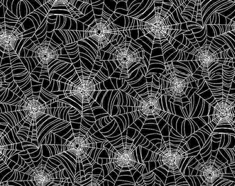 Halloween Web GAIL-CG7786  BLACK Glow In The Dark