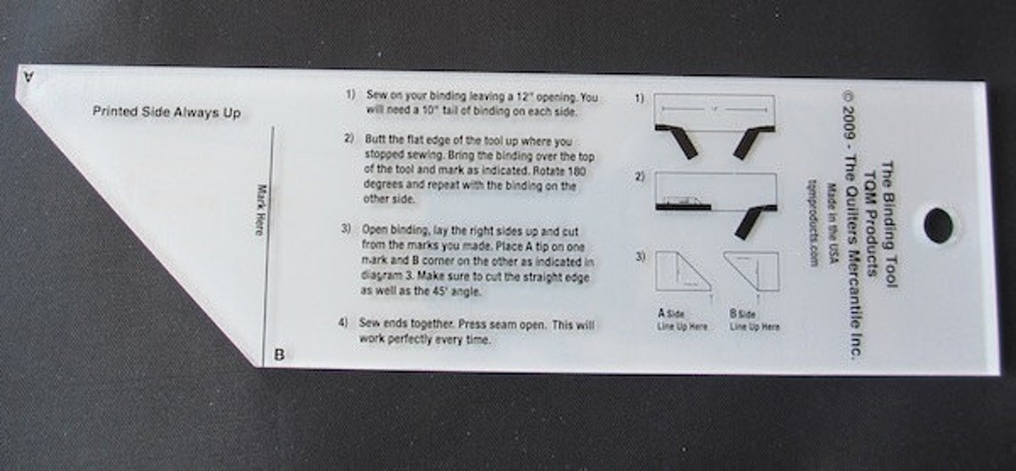 The Binding Tool by TQM Products Etsy