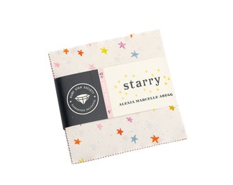 Starry Charm Pack RS4006PP by Ruby Star Society for Moda Precuts 5 Inch Square