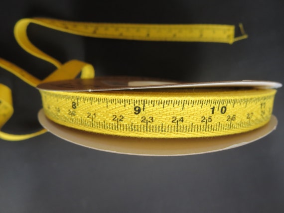 Yellow Twill Tape - Tape Measure Yellow Twill Tape - Tape Measure