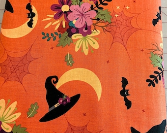Riley Blake - Little Witch Main Pumpkin - C14560 - By Jennifer Long