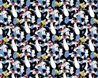 Blue Looney Tunes Sylvester & Tweety - 23600168-2