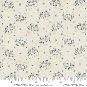 Snowman Gather IV Night Sky 49250 11 - for Moda Snowman - Snow