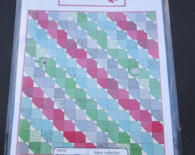 Sweetwater Christmas Ribbon Quilt Pattern Etsy