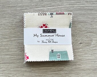 My Summer House  Mini Charm -By Bunny Hill Designs for  Moda