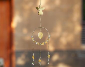 Attrape-rêves commémoratif personnalisé, attrape-soleil avec photo ou gravure, cadeau de condoléances en cristal, en mémoire d'un être cher