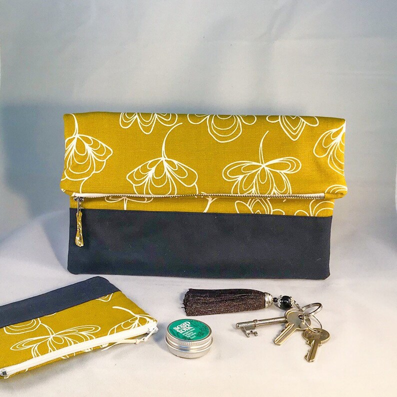 Cotton Clutch Bag Handmade Clutch Bag Canvas Clutch Bag Etsy