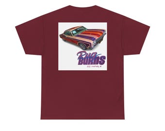 Vintage Graphic Tee for Car Enthusiasts - Unisex Heavy Cotton T-Shirt, Street Style Apparel, Summer Fashion, Gift for Him or Her. Casual