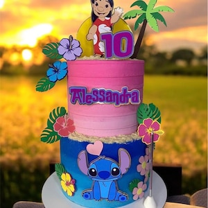 cake topper Lilo Y stich