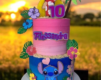 cake topper Lilo Y stich