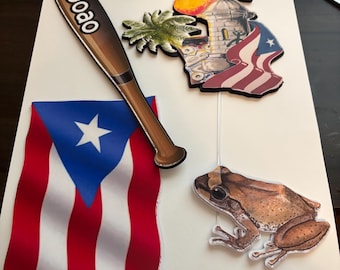 Cake topper puerto rico