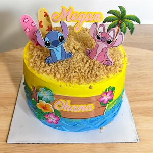 Cake topper stich with Angel