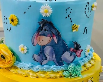 Cake topper winnie and friends