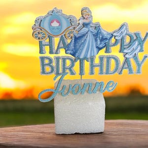 cake topper cinderella