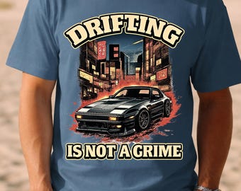 Camiseta con estampado de coche de drift: JDM Racing Motorsport Streetwear