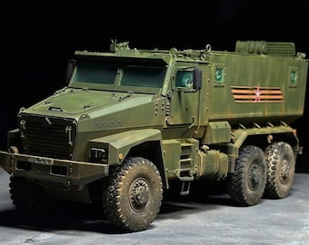 Pre-Order, 1/35 Russian Ural 63095 Typhoon-U MRAP - Professionally Built & Weathered 6x6 Armored Vehicle