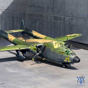 AC-119K Stinger Gunship Vietnam War – 1:72 Italeri | Preorder Pro Assembled | Military Aircraft Gift