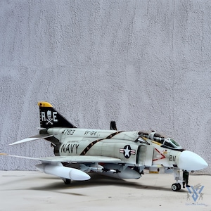 F4-J "VF-84 Jolly Rogers" Model 1:48, Academy - Finished, Details, Ready Built and Painted