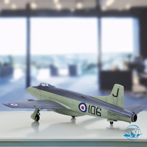 Pre-Order, Supermarine Attacker F.1 Model 1:48 by Trumpeter – Finished Model