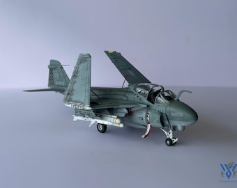 Prenota, A-6E TRAM Intruder USMC Guerra del Golfo 1991 1:72 Italeri, costruito e dipinto