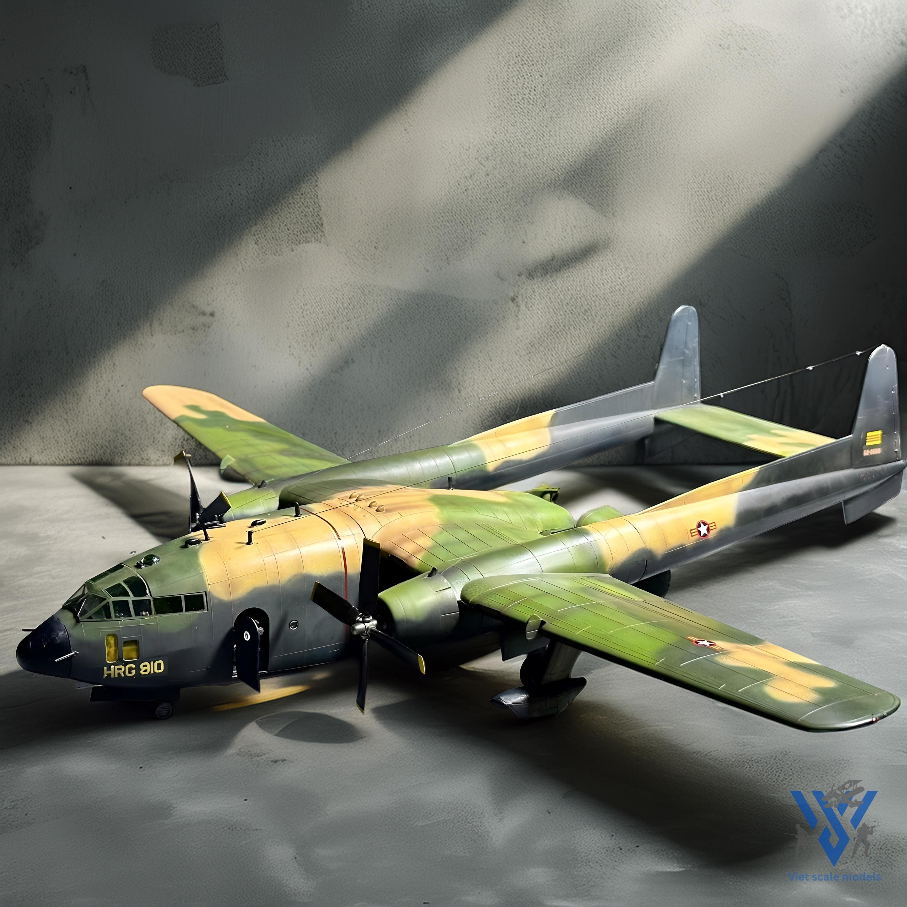Maquette AC-119K Stinger - échelle 1/72 - ITALERI 1468