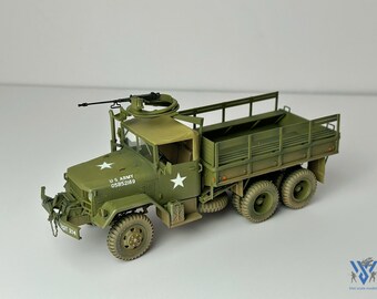 Pre-Order, 1/35 M35A2 "Deuce and a Half" - AFV Club - Professionally Built & Weathered Vietnam War US Army Cargo Truck