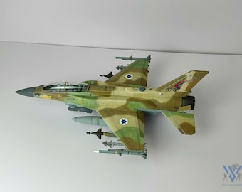 Pre-Order, 1:32 F-16I Sufa "Storm" - Professionally Built & Weathered IAF Desert Camouflage - Tail No. 878