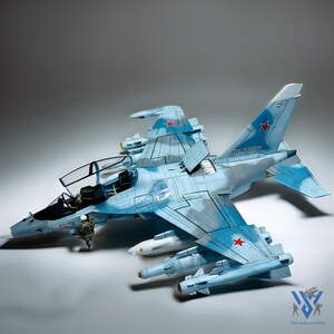 YAK 130 1:48 Built Model | Preorder Pro Assembled | Modern Military Aircraft Gift