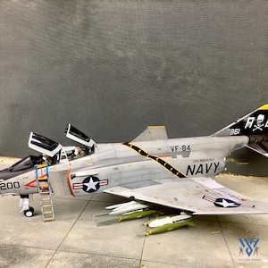 Pre-order, McDonnell Douglas F-4E PhanTom II, Scale 1:32  - Finished, Details, Ready Built and Painted