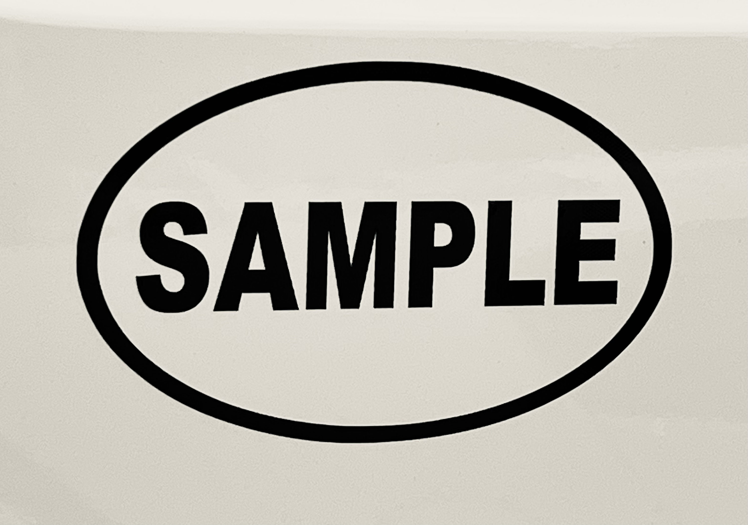 Window Stickers Round Numbers CUSTOM NUMBER Round Circle Vinyl Window Decal Pick Your Size and Color ...