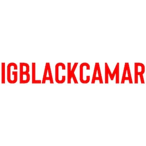 Big Black Camaro Vinyl Window Decal Pick Your Size and Color