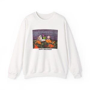 Charlie Brown Halloween Sweatshirt: Peanuts Fall Crewneck
