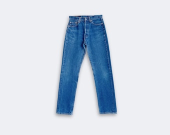 90s Levi's 501 Vintage W28 L32 Size Measured/actual Size Measured