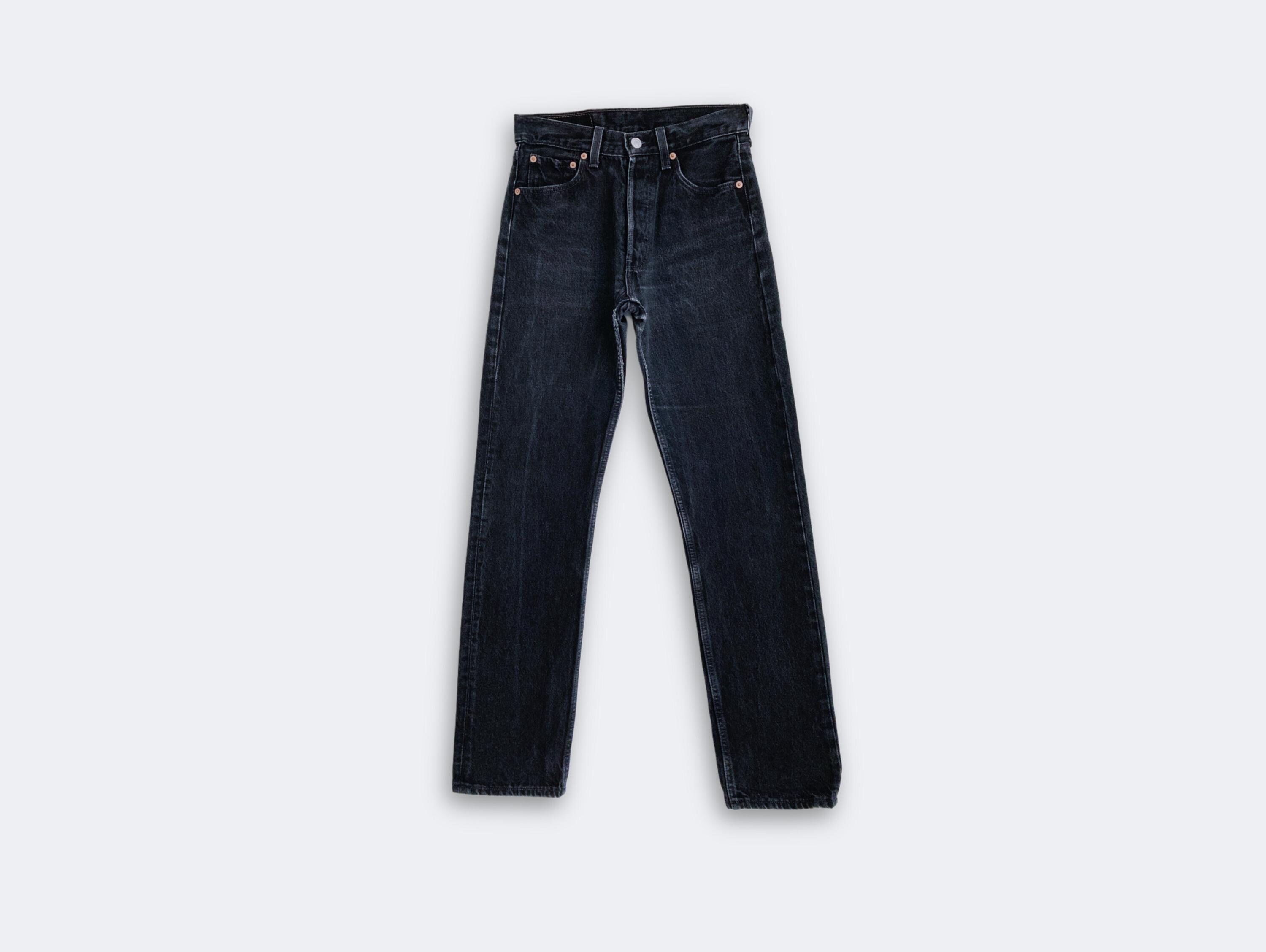 Vintage 501 Levi Jeans Black - Etsy UK
