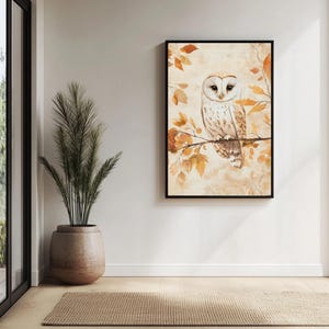 This is a wizard inspired set of 4 prints featuring a castle, a steam train, an owl, and a stack of books with a magic hat. A cozy magic wall art collection that brings a touch of fantasy and warm autumn tones into your home. Perfect as wizard room decor, magic school prints, or a unique wall set for kids and adults who love wizarding style. Easy to download and print in different sizes for your gallery wall or seasonal home decor.