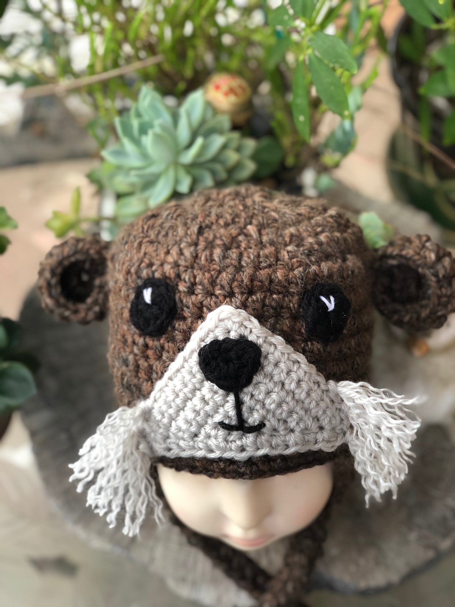 Sea Otter Hat Crochet Sea Otter Hat Crochet Otter Hat Otter - Etsy