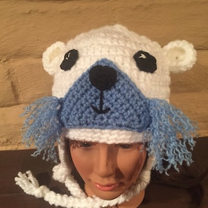 Sea Otter Hat, Crochet Sea Otter Hat, Crochet Otter Hat, Otter Beanie