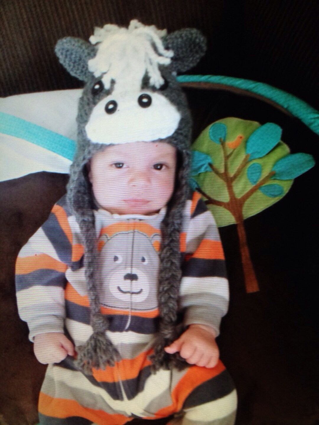 Little Pony Hat, Horse Hat, Crochet Pony Hat Etsy