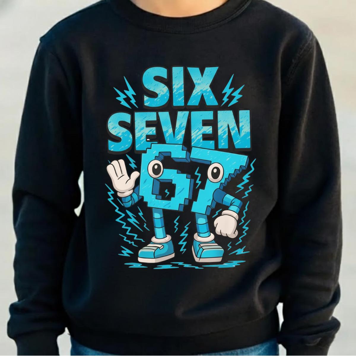 Huiwen888 67 Six Seven 6-7 - Funny Italian Brainrot Gaming