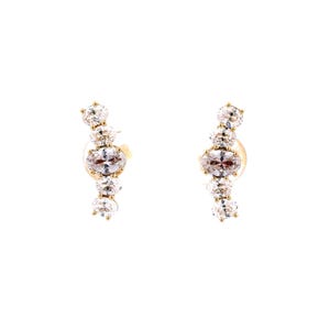 Delicate Gold Stud Earrings