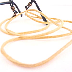 Eyeglasses Chain, 30.5 or 32 inches, Faux Suede, Eyeglass Leash, Glasses Accessory, Gift Boxed, Free Shipping