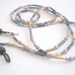 Eyeglass Chain, Beaded Eyeglass Chain, Eyeglass Accessory, Eyeglass Retainer, Unisex Eyeglass Holder, 30" Length, Gift Under 15