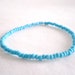 Reserved Blue Turquoise Bracelet, Stretchy Bracelet