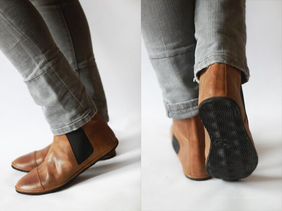 zero drop chelsea boots