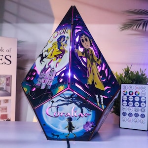 coraline lamp shelf decor light